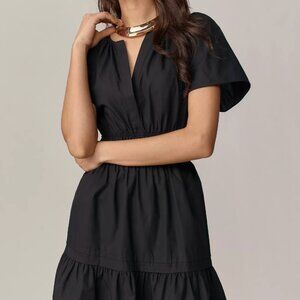 Anthropologie | The Somerset Mini Dress in black, size M